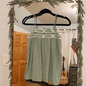 Old Navy Girls Green Tank Top
